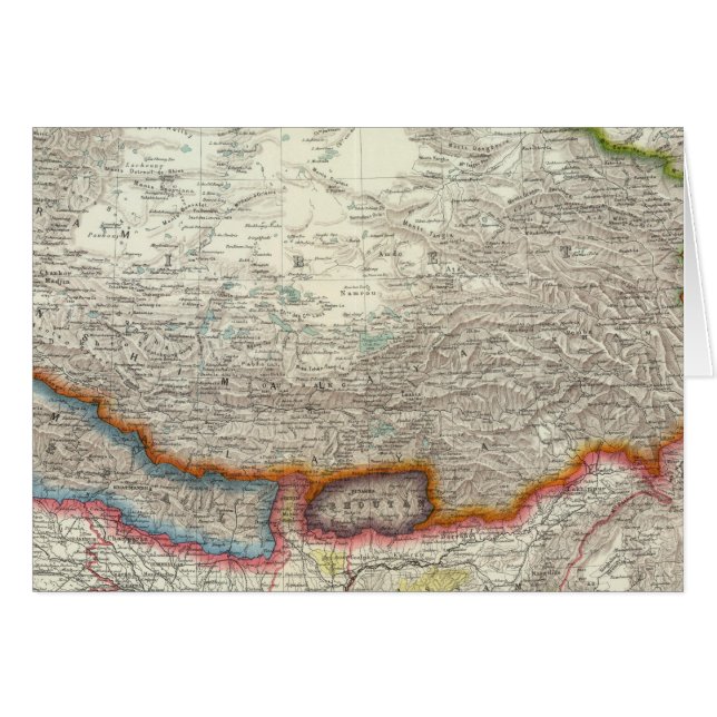 Chine et Tibet (Devant horizontal)