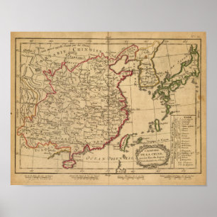 Chine, Japan Poster