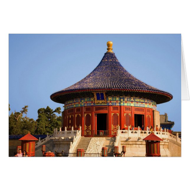 Chine, Pékin, Parc Tian Tan, Temple du Ciel, 2 (Devant horizontal)