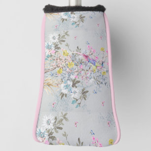 Chine soirée,toile,nature scene,antique,pattern,pe golf head cover