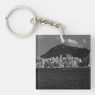 Chine vintage Baie de Hong Kong Gratte-ciel