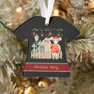 Chinese 2020 New Year of the Rat Festival Ornament