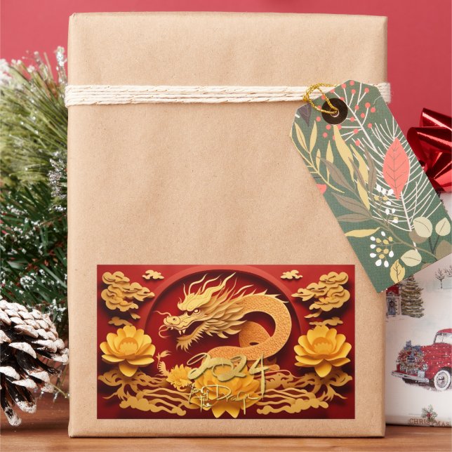 Chinese and Vietnamese Wood Dragon Year 2024 RcS Sticker (Holiday)