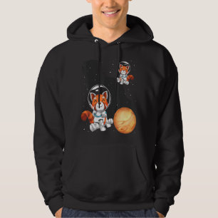 Chinese Animal Space Travel Red Panda Astronaut Hoodie
