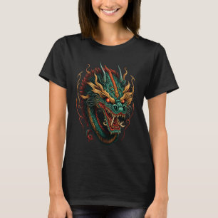 Chinese Asian Culture Dragon Japanese  2 T-Shirt