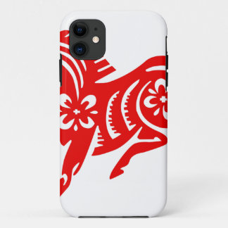 Chinese Asian Oriental Horse iPhone 11 Case