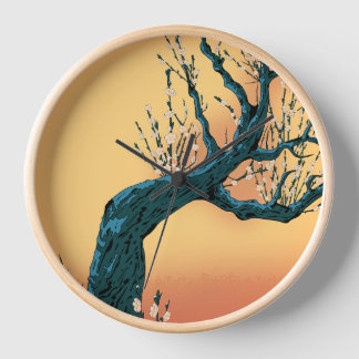 Chinese Blossom Tree Clock