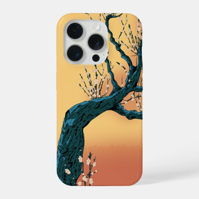 Chinese Blossom Tree iPhone Case (Back)