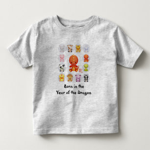 Chinese Born in the Year of the Dragon Toddler T-shirt