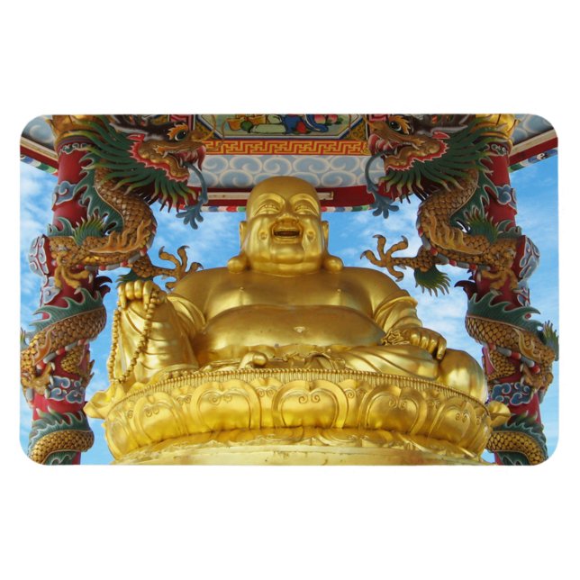 Chinese Buddha Magnet (Horizontal)