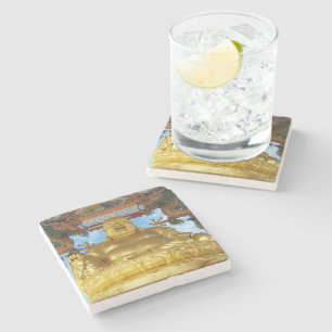 Chinese Buddha Stone Coaster