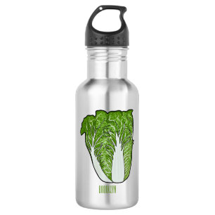 Chinese cabbage cartoon illustration  532 ml water bottle