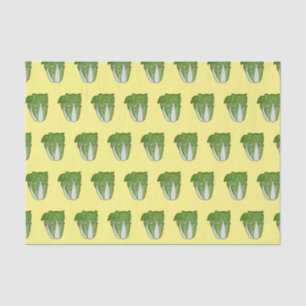Chinese cabbage cartoon illustration  tissue paper
