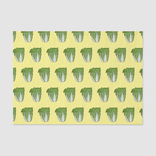 Chinese cabbage cartoon illustration  tissue paper (Front)