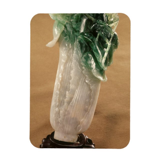 Chinese cabbage, Korean, 19th century (jade) Magnet (Vertical)