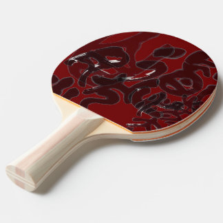 Chinese Calligraphy- Dao follows Nature 道法自然 Ping Pong Paddle