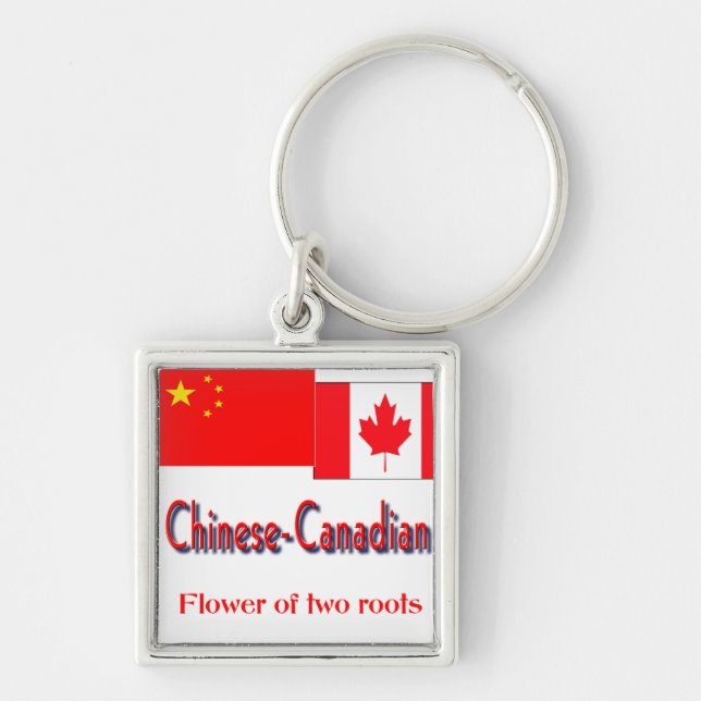 Chinese-canadian Keychain (Front)