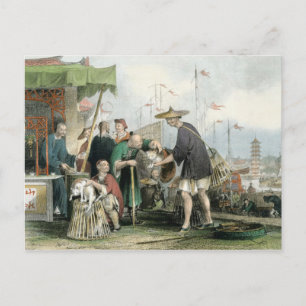Chinese Cat Merchants, from 'China in a Series of Postcard