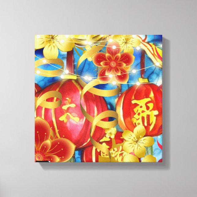 Chinese Celebrations Canvas Print (Front)