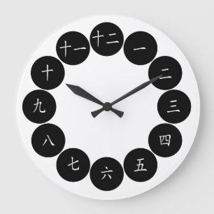 Chinese Characters Clock