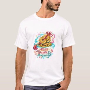Chinese Coins Lucky Charm T-Shirt   Feng Shui Art