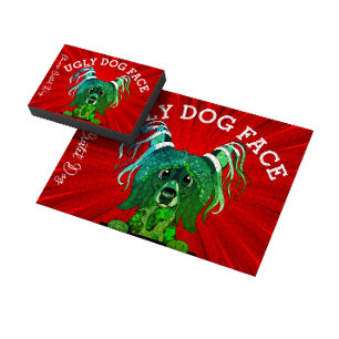 Chinese Crested Dog ugly face 1000 piece Jigsaw Puzzle