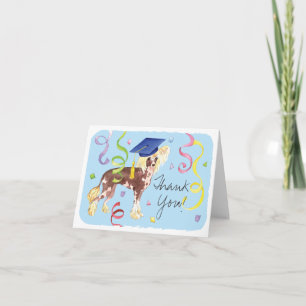 Chinese Crested Graduate Card