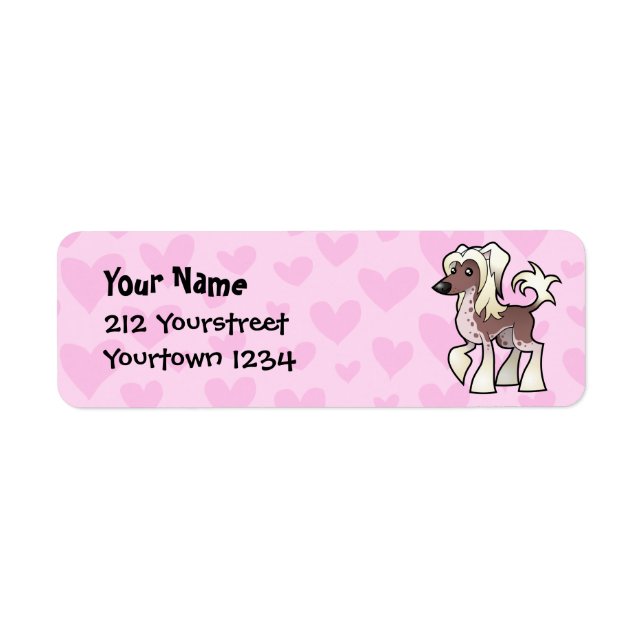 Chinese Crested Love (hairless) (Front)