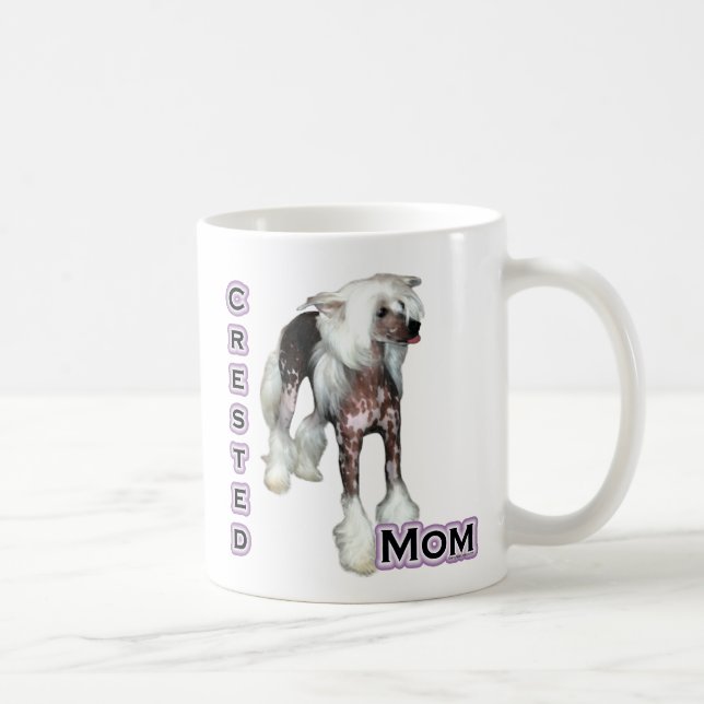 Chinese Crested Mom 4 Coffee Mug (Right)