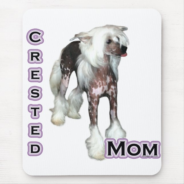 Chinese Crested Mom 4 Mouse Pad (Front)