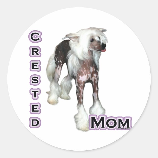 Chinese Crested Mom 4 - Sticker (Front)