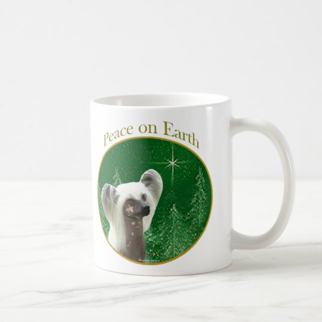 Chinese Crested Peace Coffee Mug (Right)