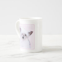 Chinese Crested Powderpuff Painting - Dog Art