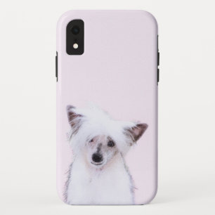Chinese Crested Powderpuff Painting - Dog Art iPhone XR Case