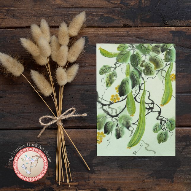 Chinese Cucumber Postcard (Creator Uploaded)