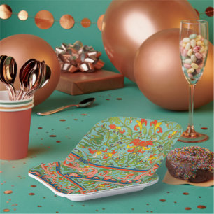 Chinese Design Paper Plates