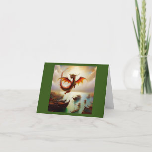 Chinese Dragon (10) Card