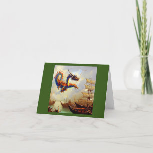 Chinese Dragon (20) Card