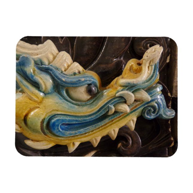 Chinese Dragon 3"x4" Magnet (Horizontal)
