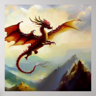 Chinese Dragon (7) Poster