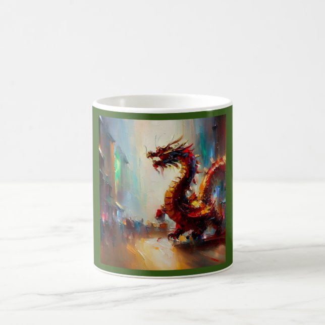 Chinese Dragon (8) Coffee Mug (Center)