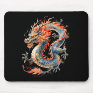Chinese Dragon Asian Mythology Zodiac Mouse Pad