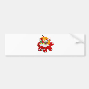 chinese dragon bumper sticker
