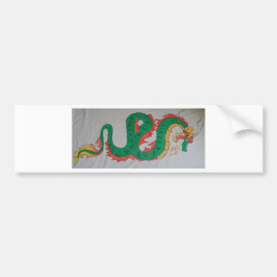Chinese Dragon Bumper Sticker