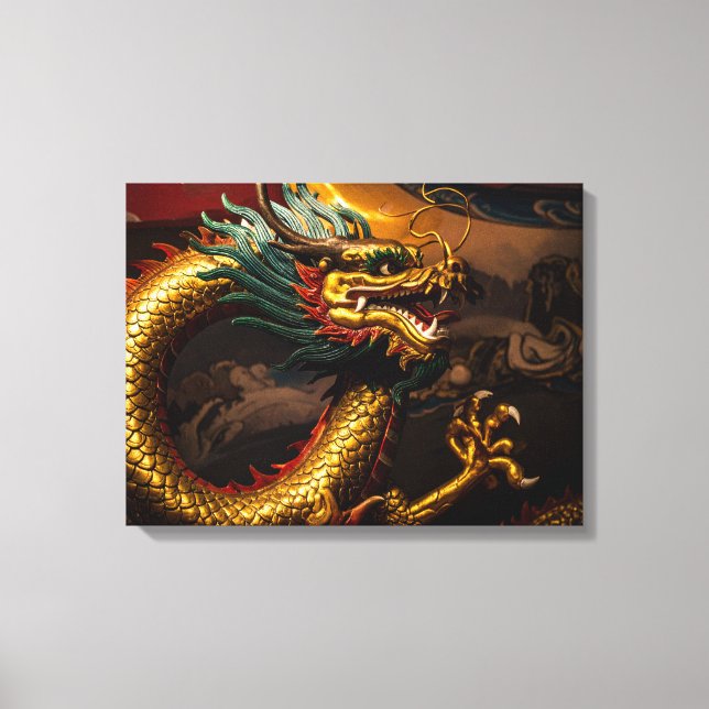Chinese Dragon Canvas Print (Front)