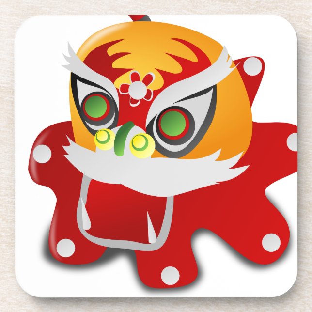 chinese dragon coaster (Front)