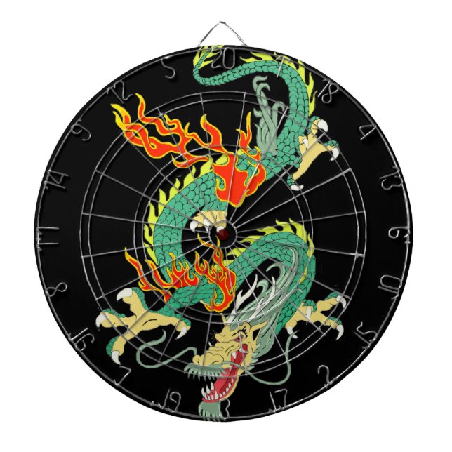 Chinese Dragon Dartboard (Front)