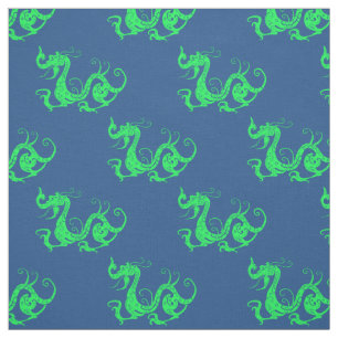Chinese Dragon Fabric