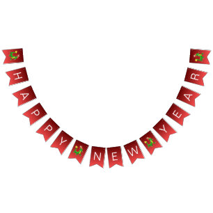 Chinese dragon for New Year's party Bunting Flags