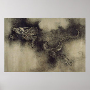 Chinese Dragon from Song Dynasty by Chen Rong Poster